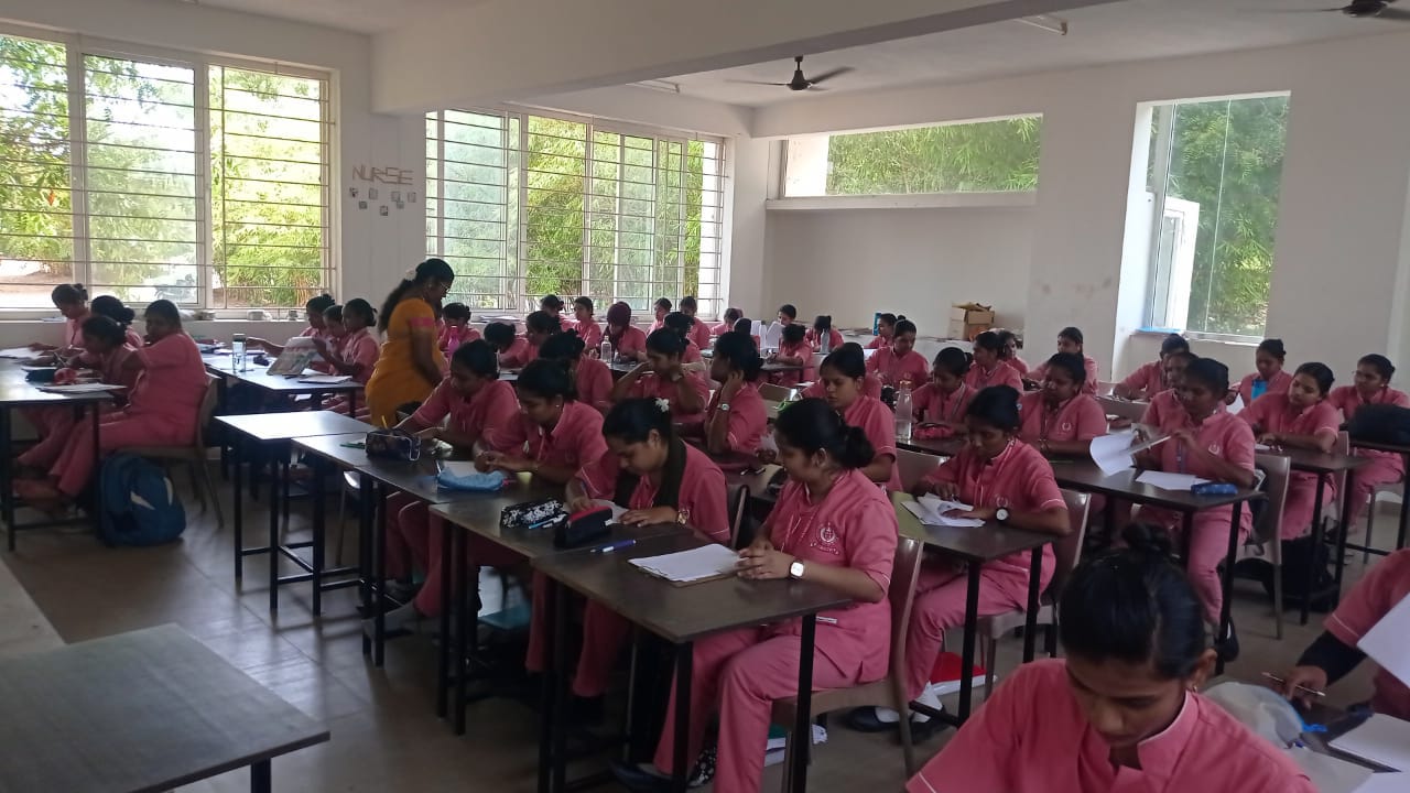 Classroom learning space at Sri Vijay Vidyalaya campus